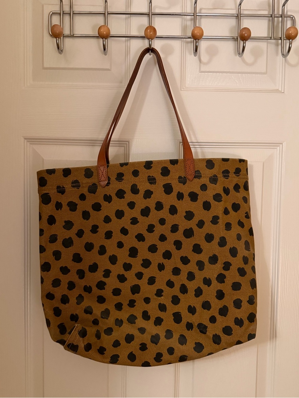 Madewell “The Canvas Transport Tote” in Painted Spots - Picture 5 of 10